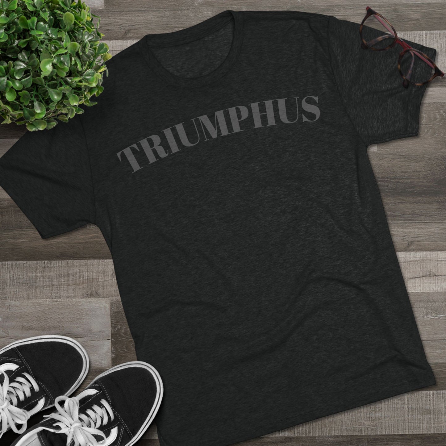 Tri-Blend Crew Tee - "TRIUMPHUS" Inspire Your Grind