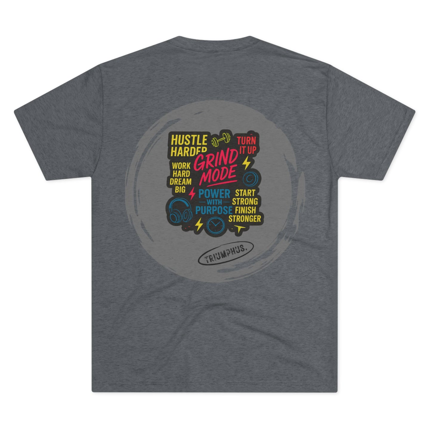 Tri-Blend Crew Tee - "TRIUMPHUS" Inspire Your Grind