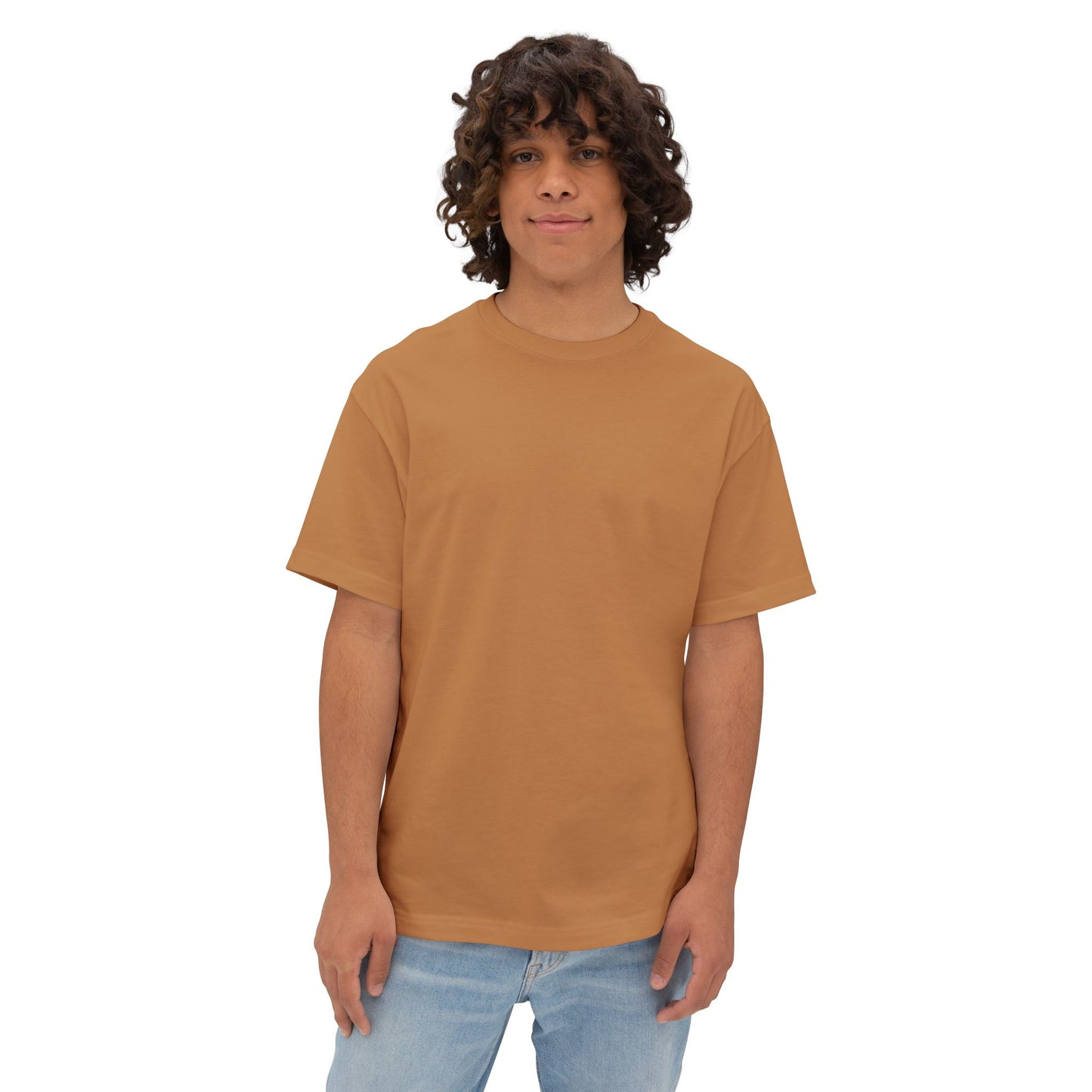 Oversized Boxy Tee - Rise & Grind Gym Shirt