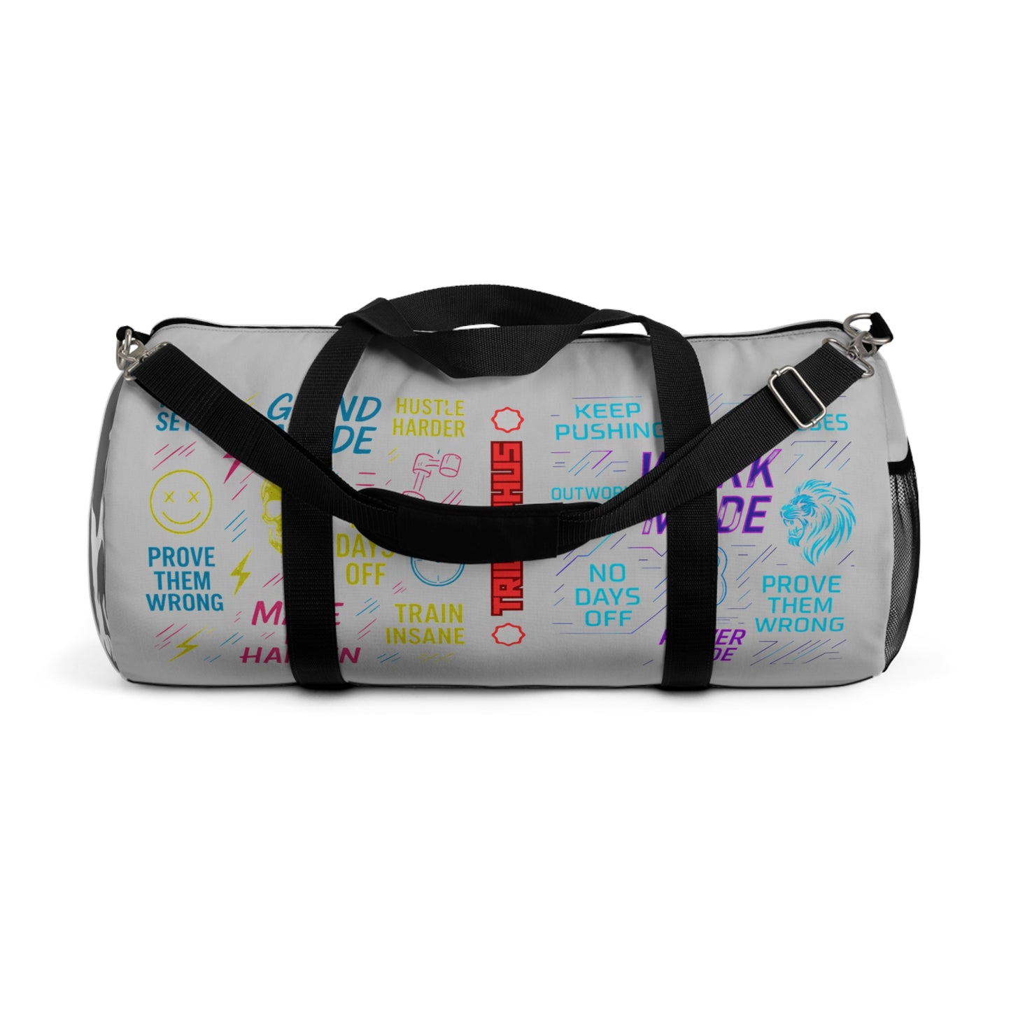 GYM Duffel Bag – Prove Them Wrong, Grind Harder, Perfect for Gym & Travel