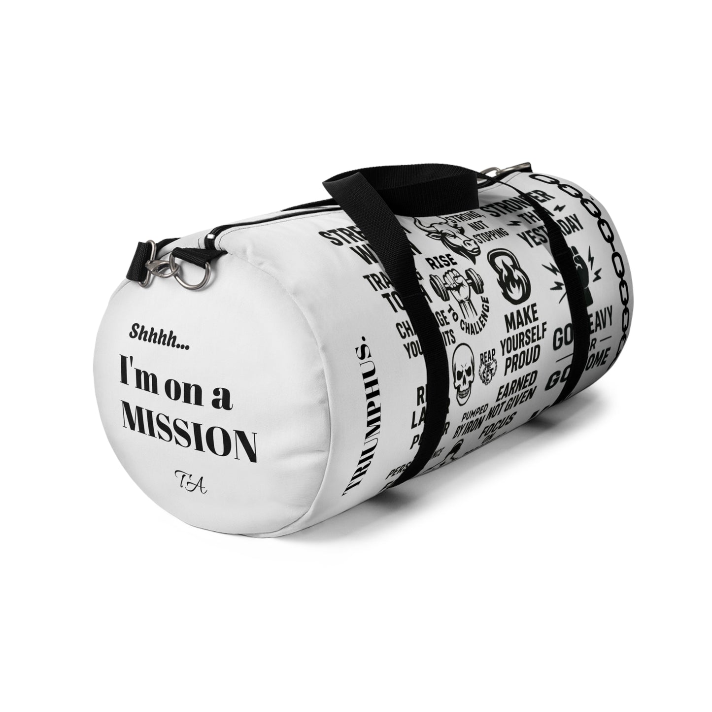 Motivational Duffel Bag for Gym & Travel - By Triumphus.inc