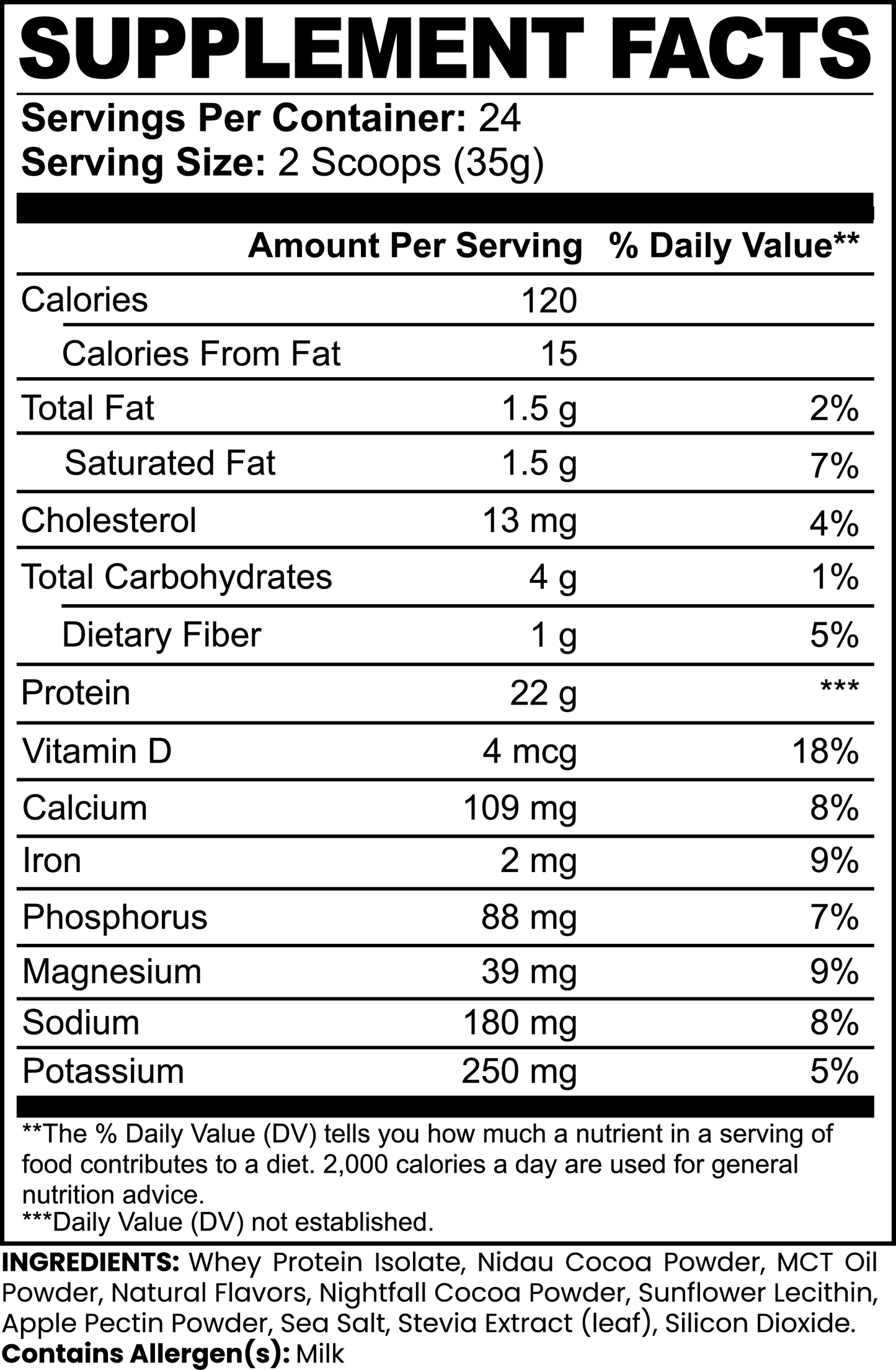 Daily Protein Blend – Chocolate Flavor