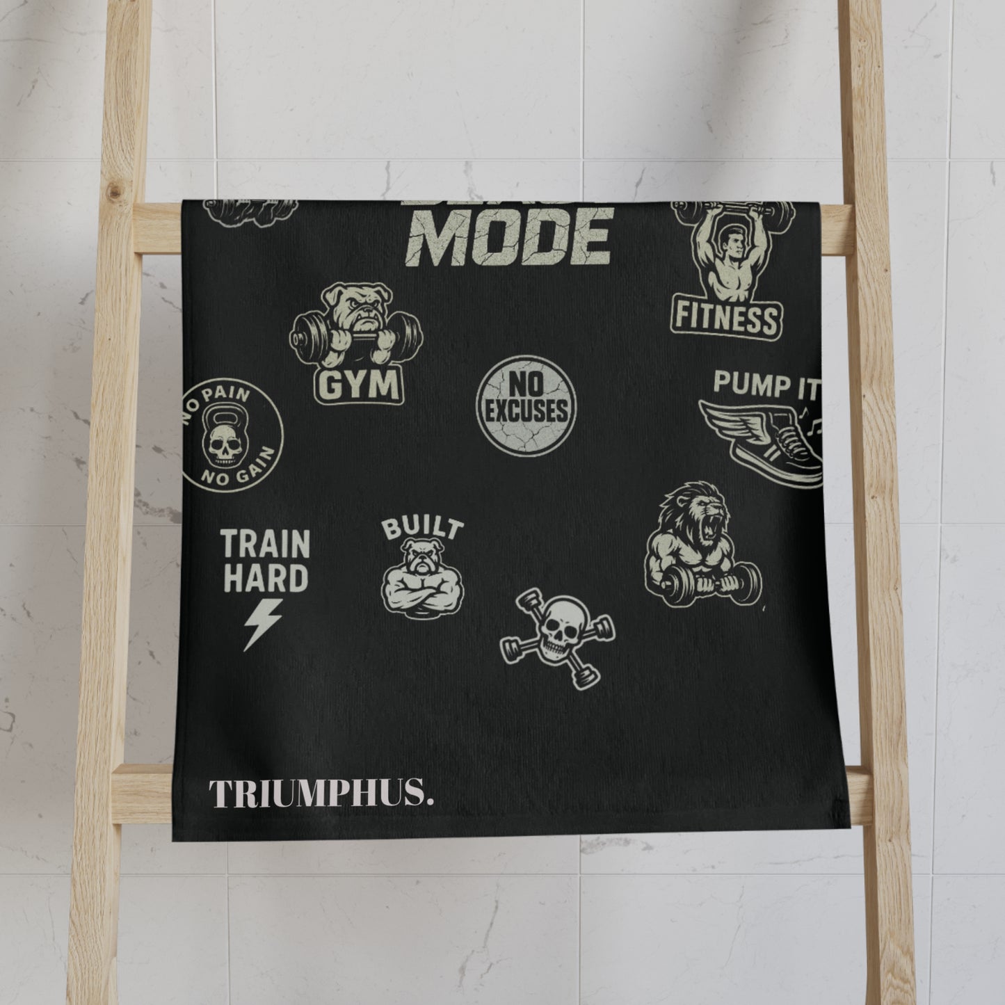 Beast Mode GYM Towel - Motivational Gym Accessory for Workout Enthusiasts