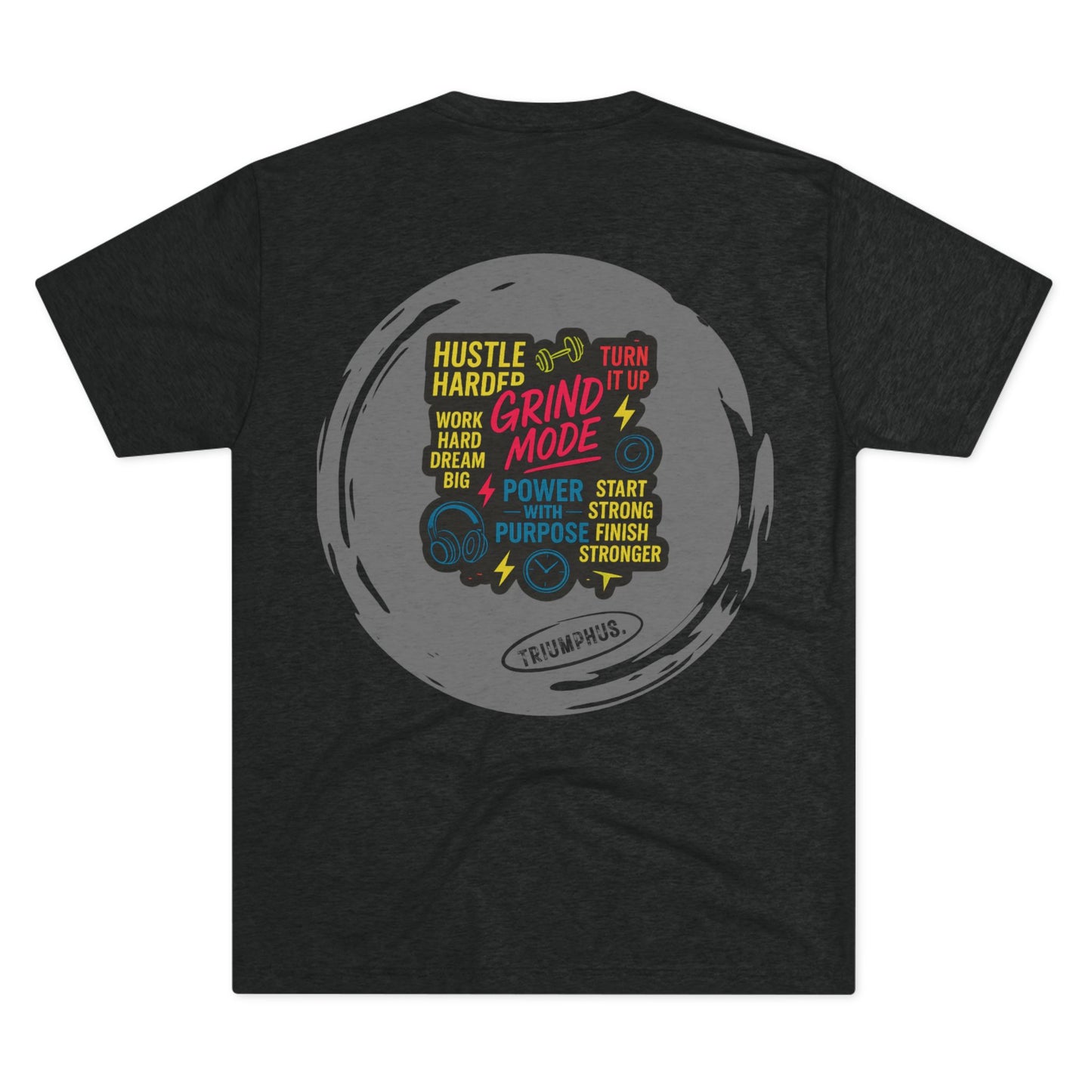 Tri-Blend Crew Tee - "TRIUMPHUS" Inspire Your Grind