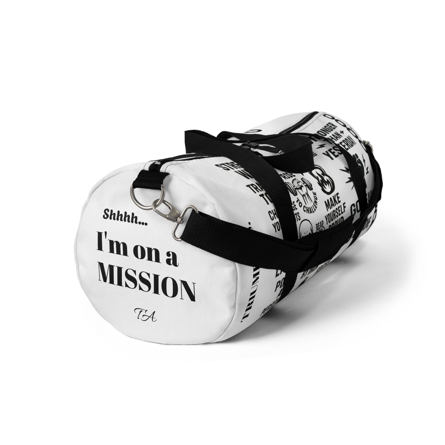 Motivational Duffel Bag for Gym & Travel - By Triumphus.inc