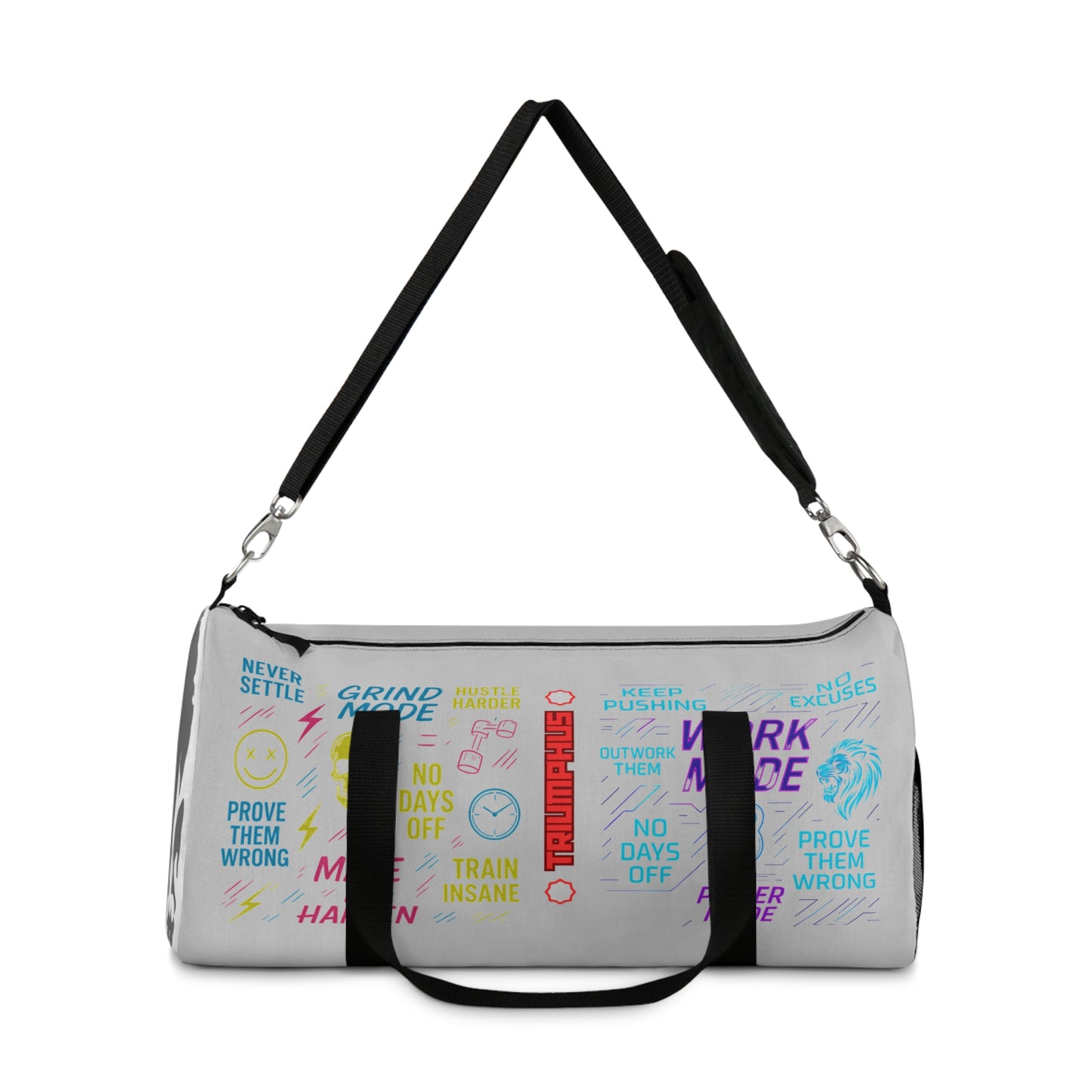 GYM Duffel Bag – Prove Them Wrong, Grind Harder, Perfect for Gym & Travel