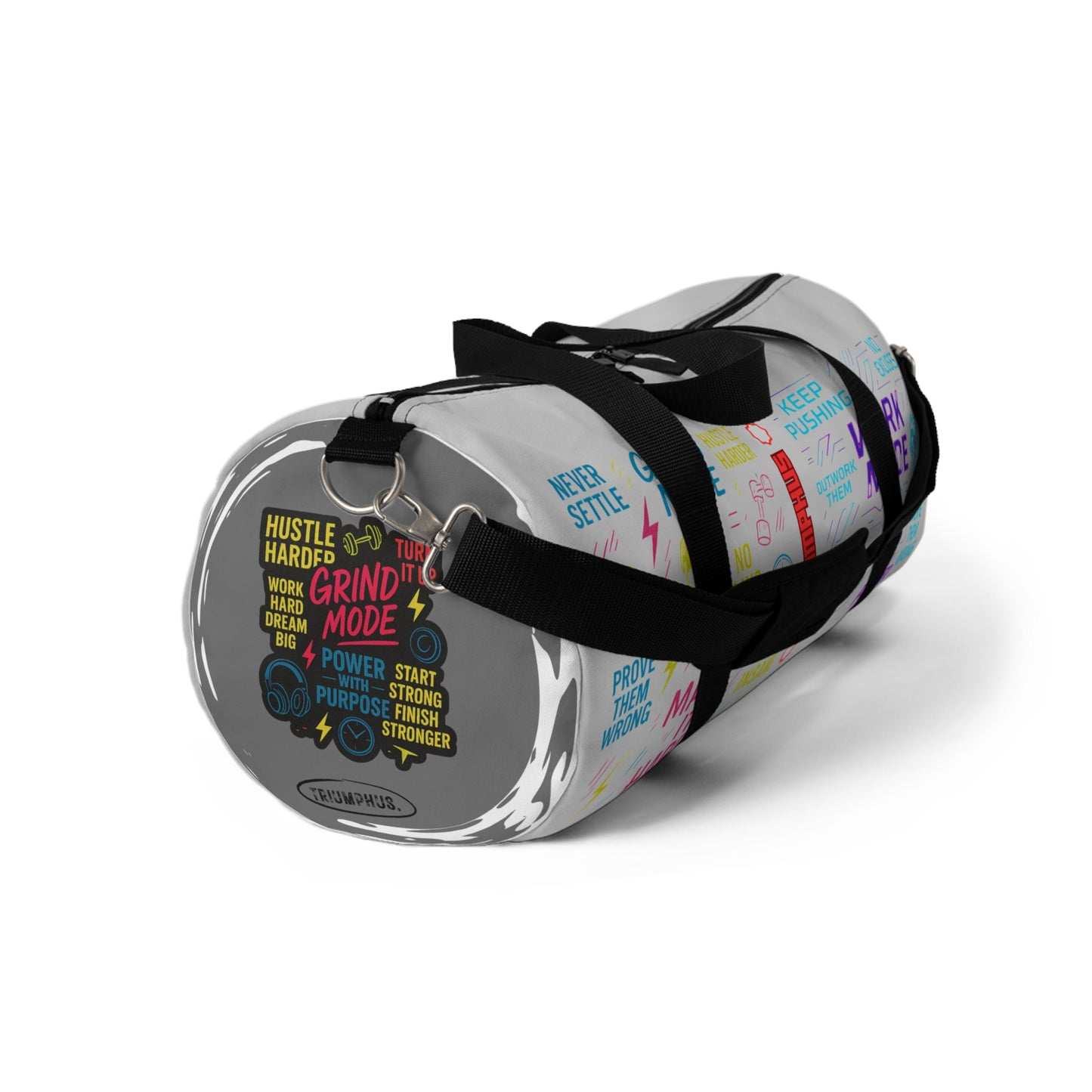 GYM Duffel Bag – Prove Them Wrong, Grind Harder, Perfect for Gym & Travel