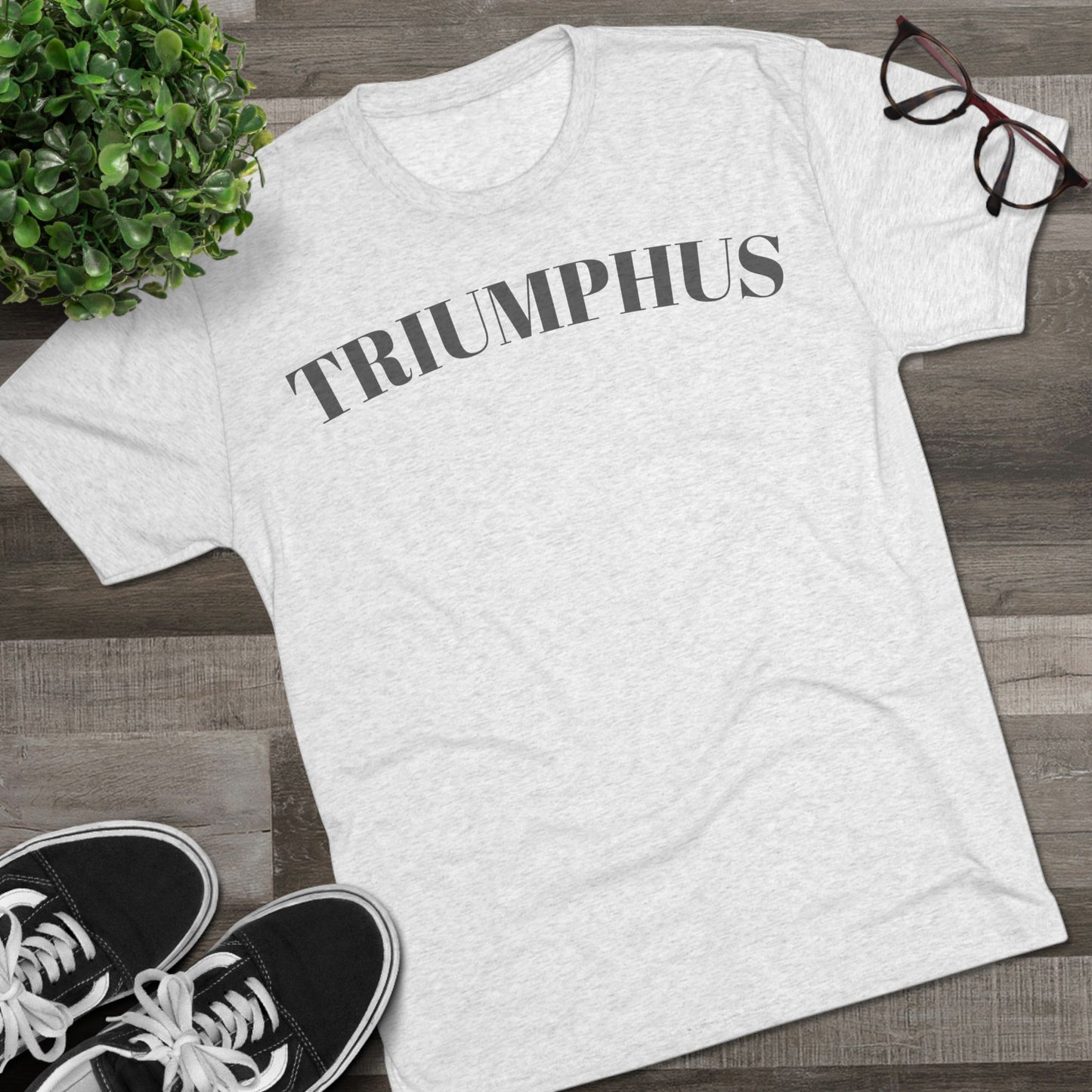 Tri-Blend Crew Tee - "TRIUMPHUS" Inspire Your Grind