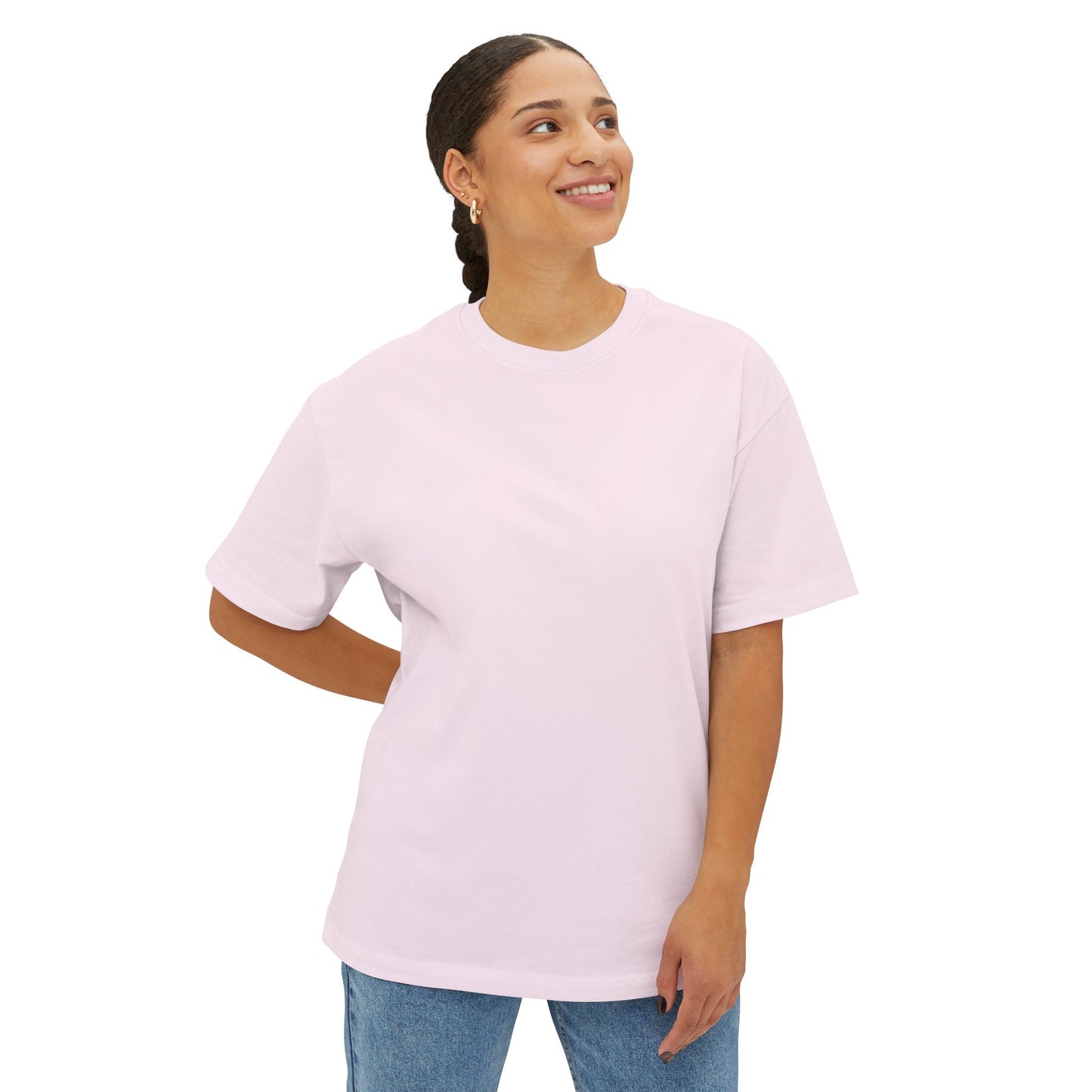 Oversized Boxy Tee - Rise & Grind Gym Shirt