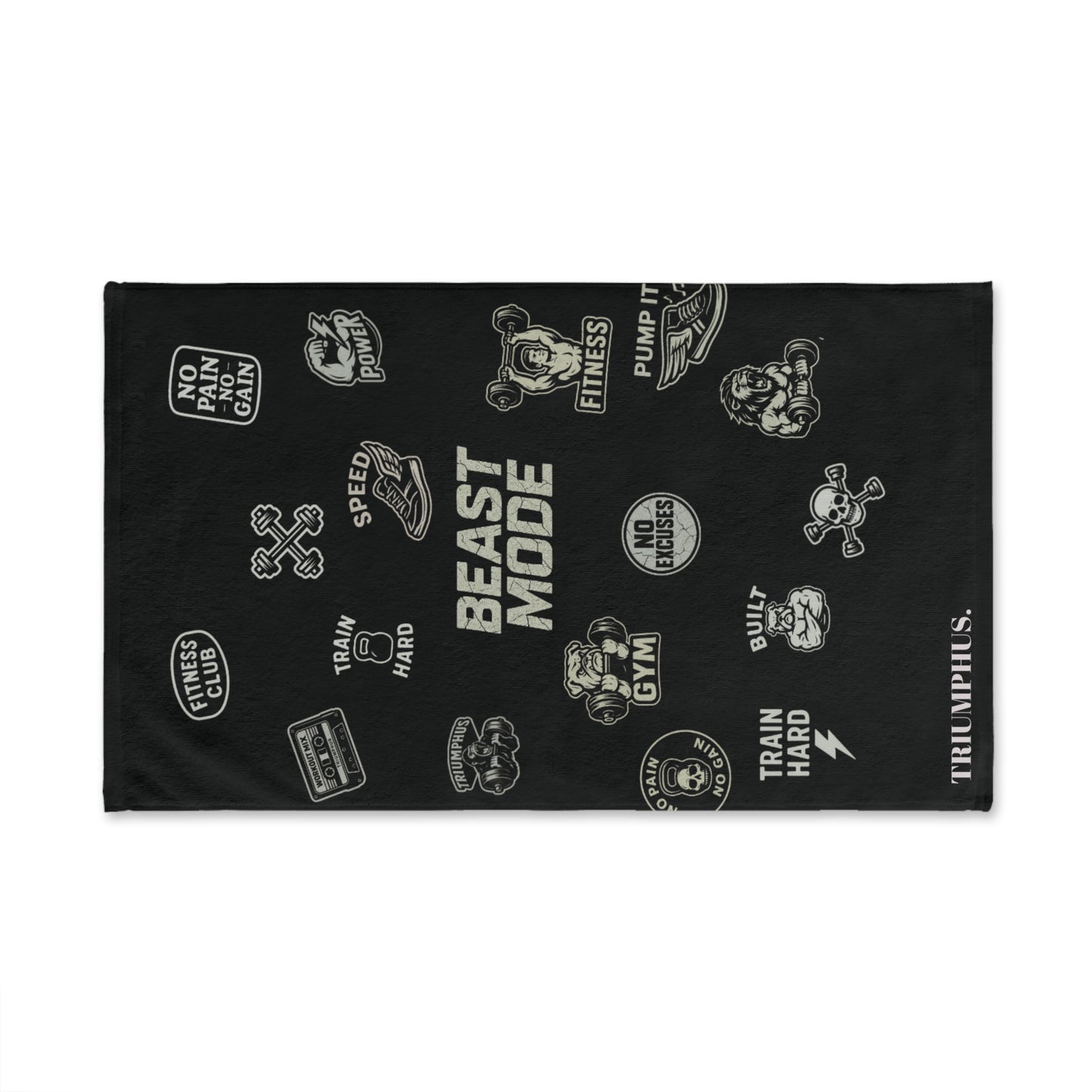Beast Mode GYM Towel - Motivational Gym Accessory for Workout Enthusiasts