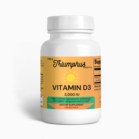 Vitamin D3 Softgels – Simple Daily Wellness Support