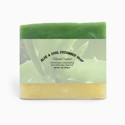 Aloe & Cool Cucumber Soap (HAND CRAFTED)