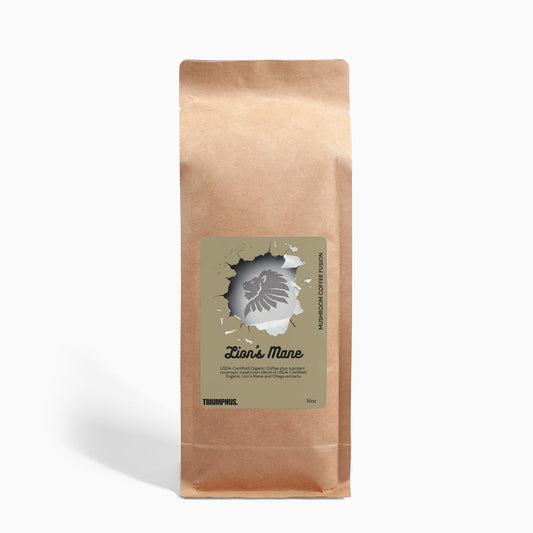 Mushroom Coffee Fusion - Lion’s Mane & Chaga 16oz