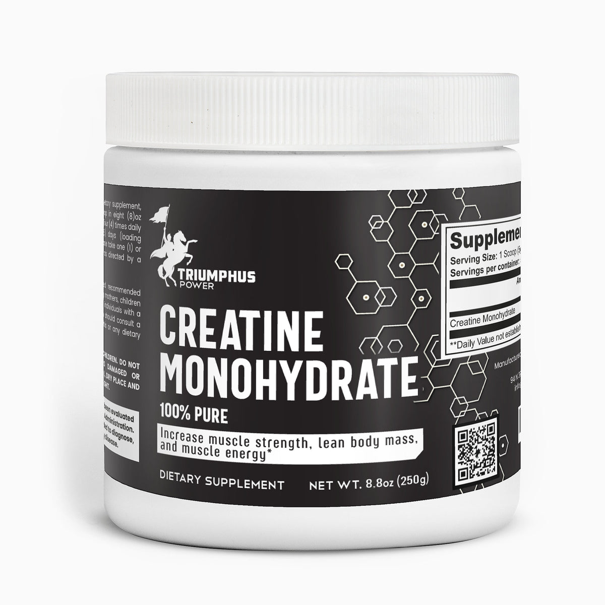 Creatine Monohydrate - Pure Micronized Powder
