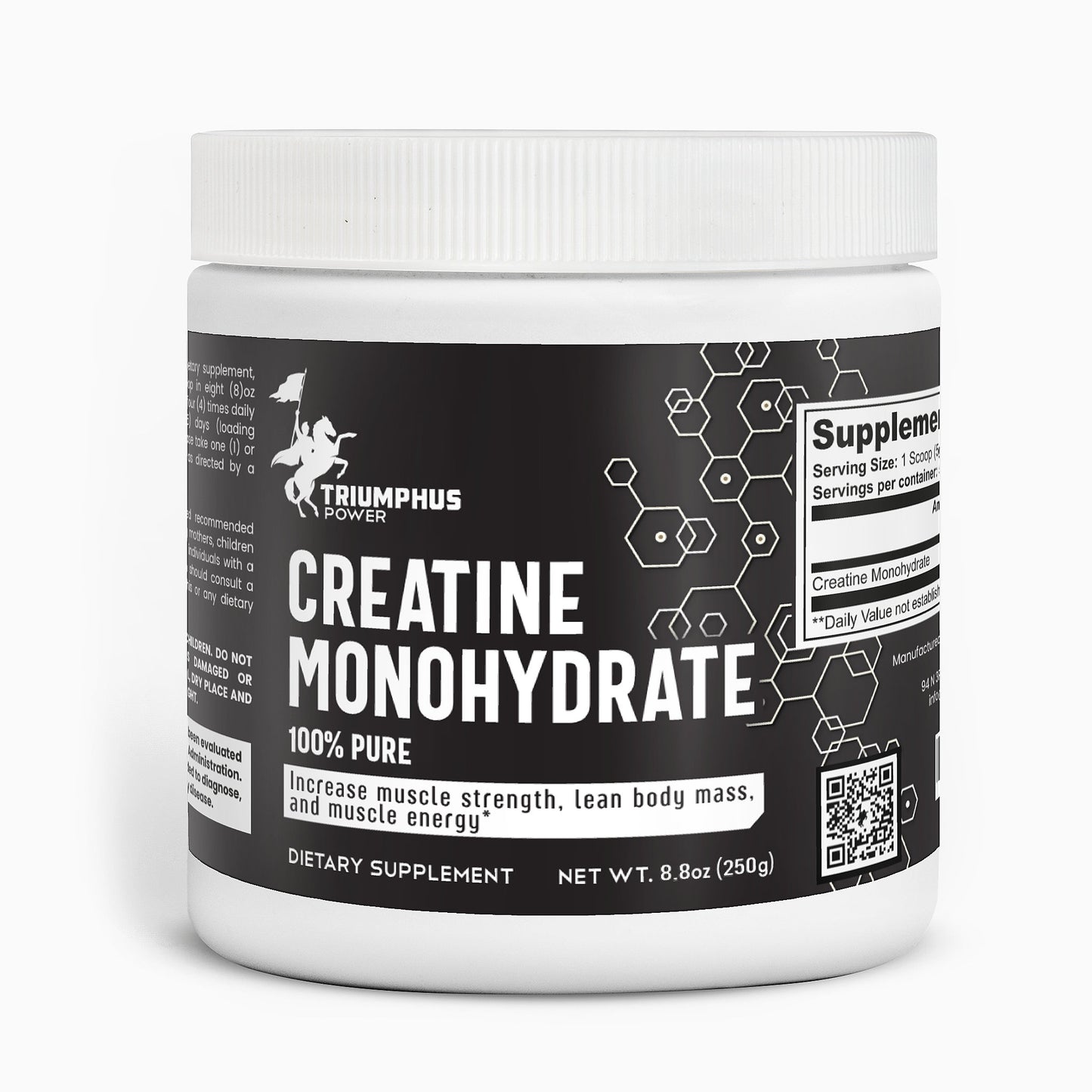 Creatine Monohydrate - Pure Micronized Powder