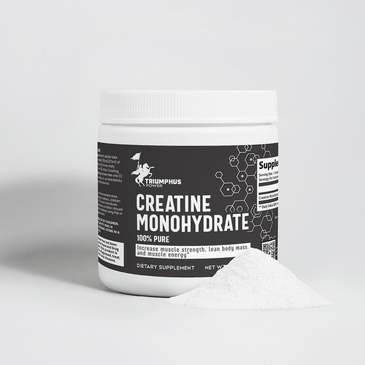 Creatine Monohydrate - Pure Micronized Powder